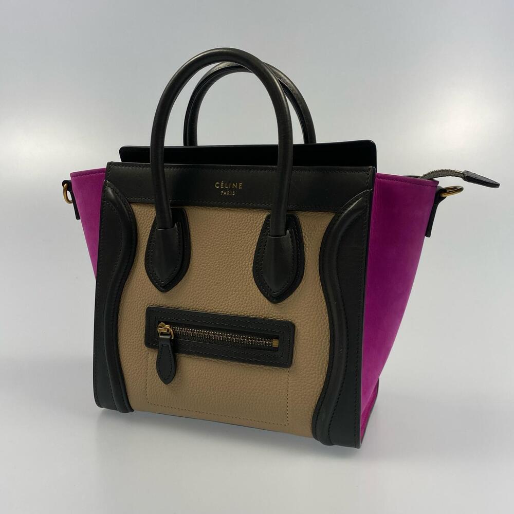 Celine Luggage Tote Shopper Bag